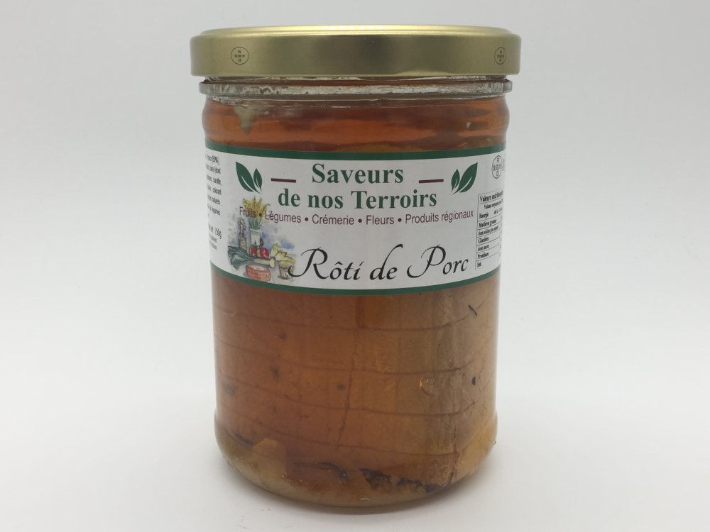 Rôti de Porc 750gr Cs Saveurs de nos Terroirs