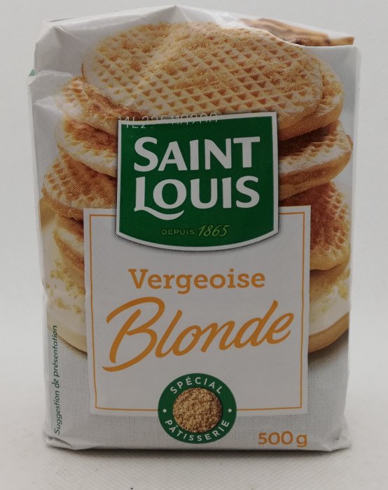 Vergeoise blonde Saint Louis 500 grammes