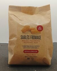 Sablés Brebis pecorino 100g Goulibeur