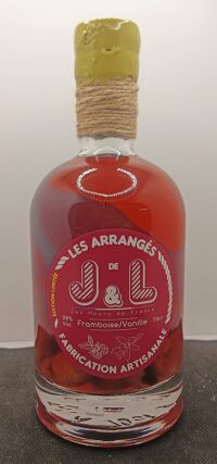 Rhum Arrangé Framboise Vanille 70cl 28%/Alc 