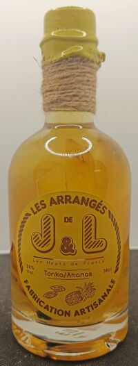 Rhum Arrangé Tonka/Ananas 35cl  28%Vol