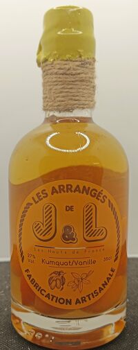 Rhum Arrangé kumquat/vanille 35cl  28%Vol