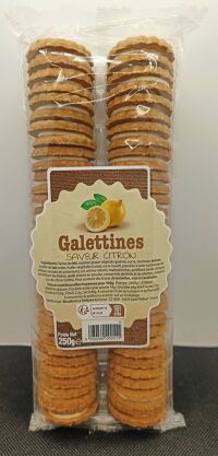 Galettines citron 250g