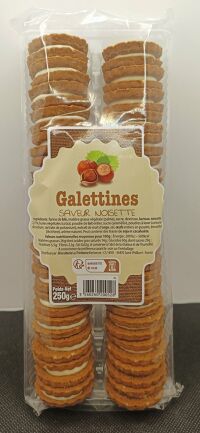 Galettines Noisette 250g