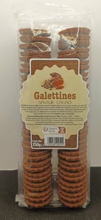 Galettines Cacao 250g 